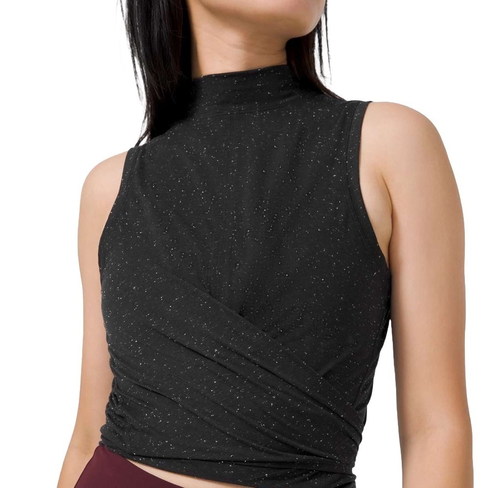 Lululemon time to restore mock neck top